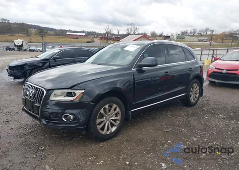 2013 Audi Q5 2.0T Premium из США, поврежденный, VIN WA1LFAFP8DA058275